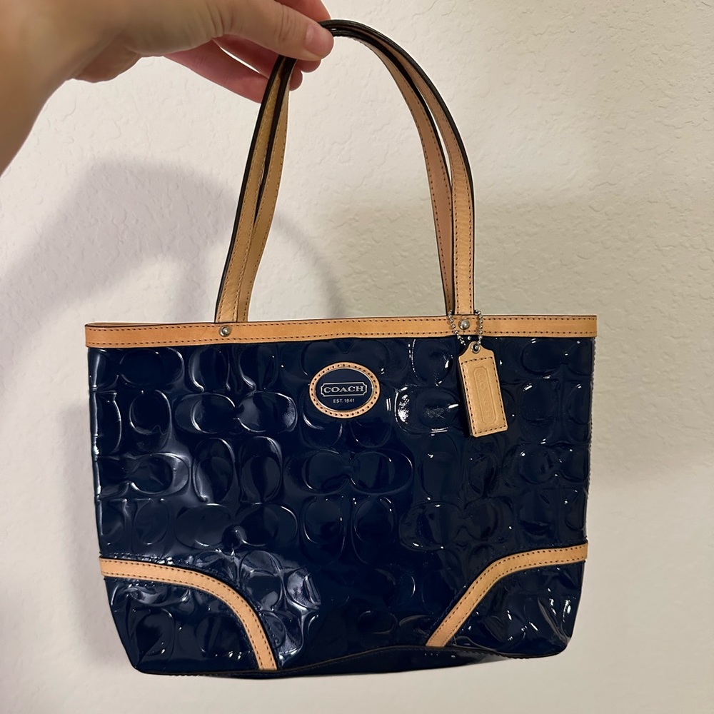 Coach Peyton Embossed Handbag